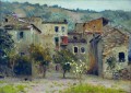 en las cercanías de bordiguera en el norte de italia 1890 Isaac Levitan